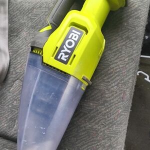 Ryobi Handheld Vacuum Cleaner - Green and Clear